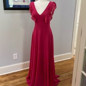 JLM special occasion dress size 2 in flamingo pink